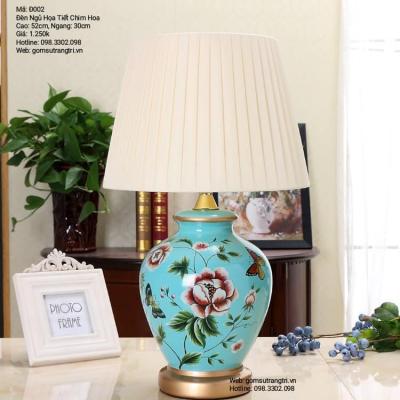 ĐÈN NGỦ HỌA TIẾT CHIM HOA